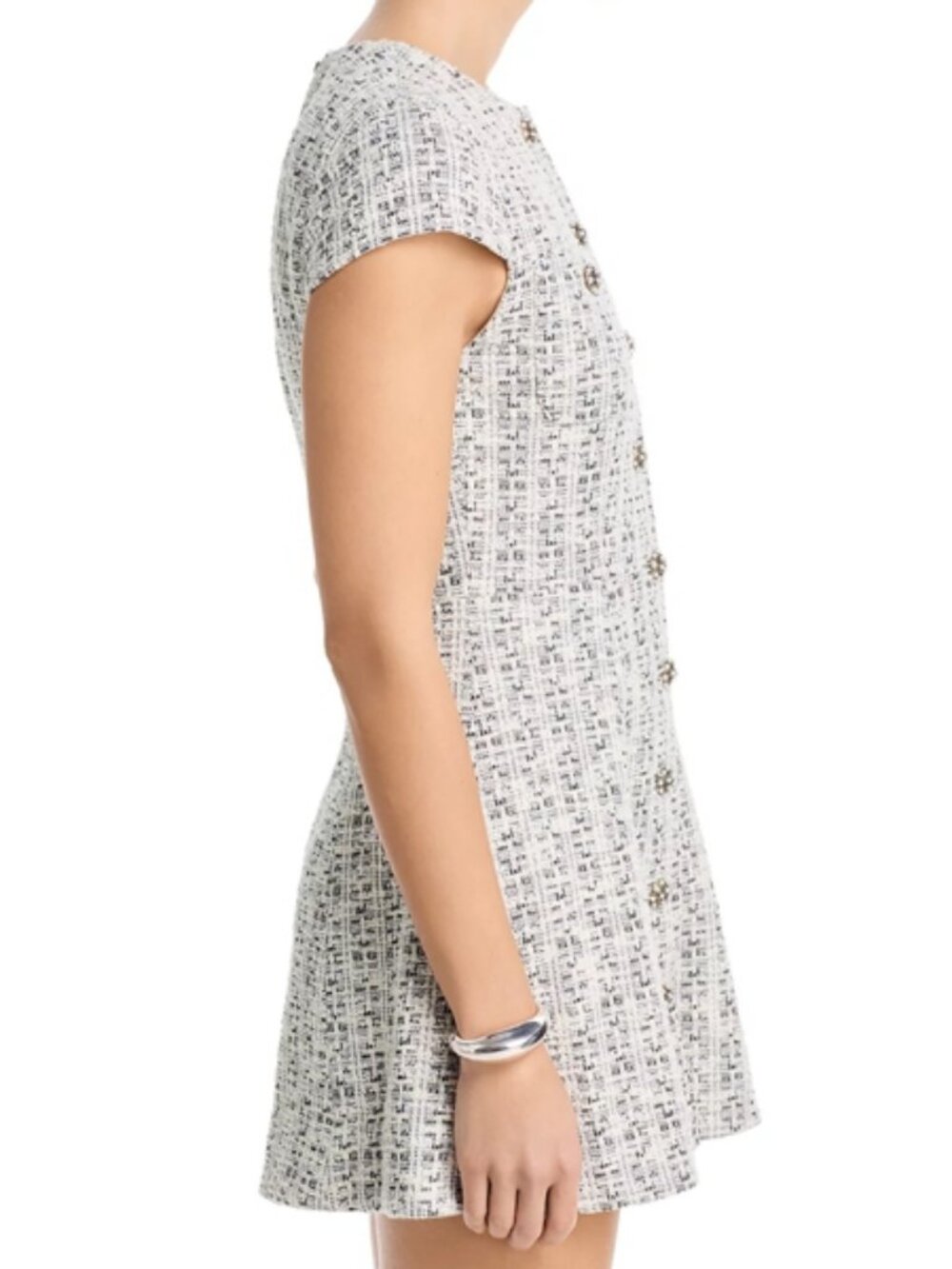 Alice and Olivia Shiloh Cap Sleeve Dress - Picture 2 of 5